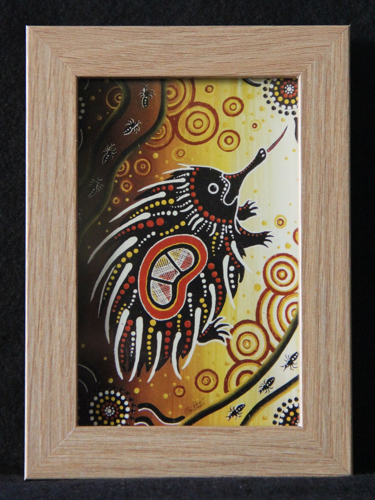 Print - Watjinaan - Echidna Desktop Print