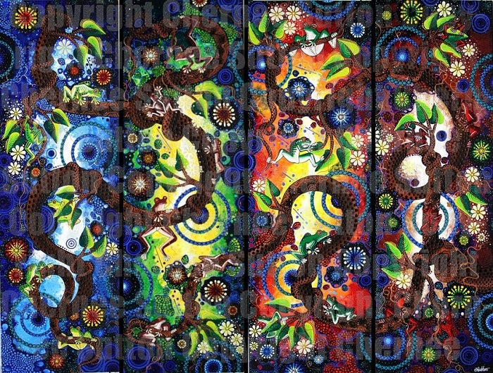 Frog Dreaming - Tjawan Ritjinguthinha.