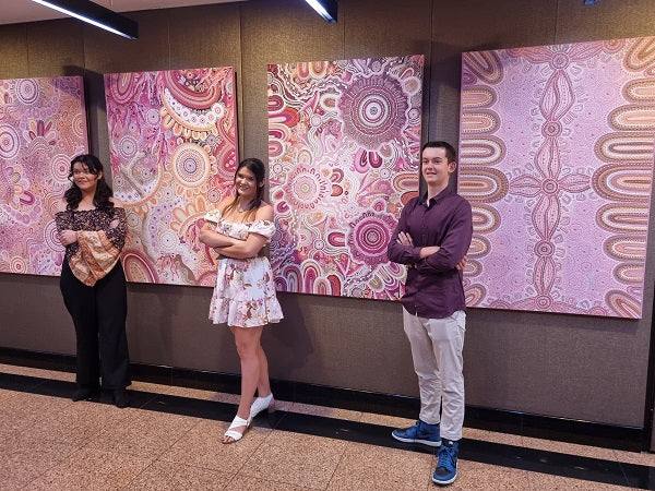 Chern'ee, Brooke and Jesse relaunch in Brisbane