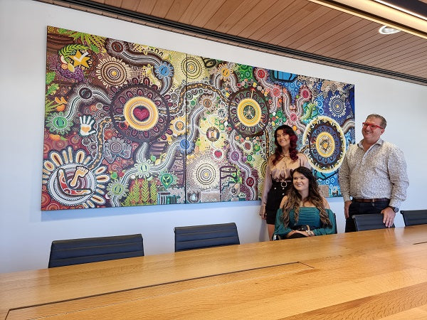 Chern'ee and Brooke Collaborate on their Latest Commission