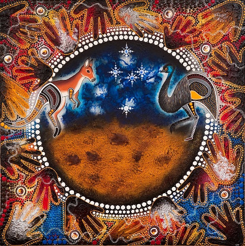 Chern'ee's First Exhibition at Queenslands Parliament House