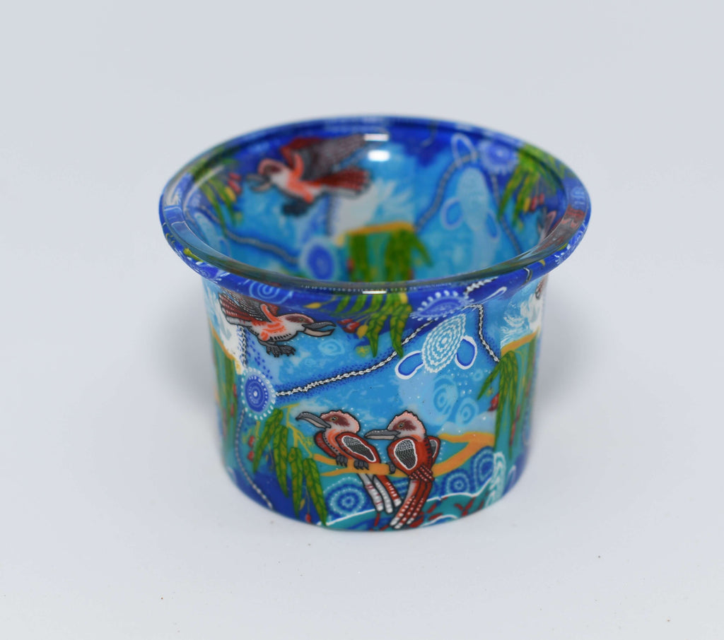 Small Kookaburra Tealight Holder