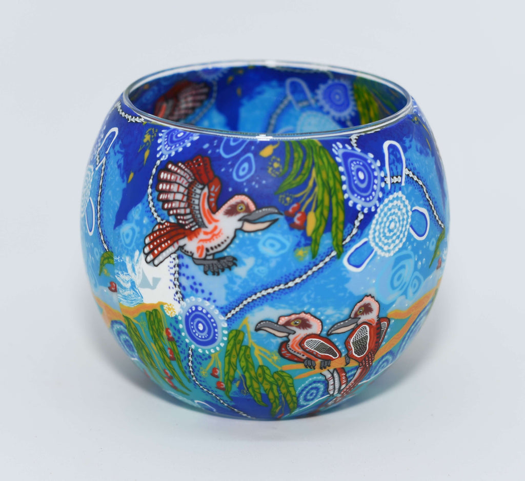 Large Kookaburra Tealight Holder