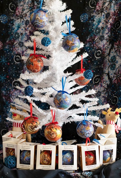 Set of 8 Christmas Tree Adornments C