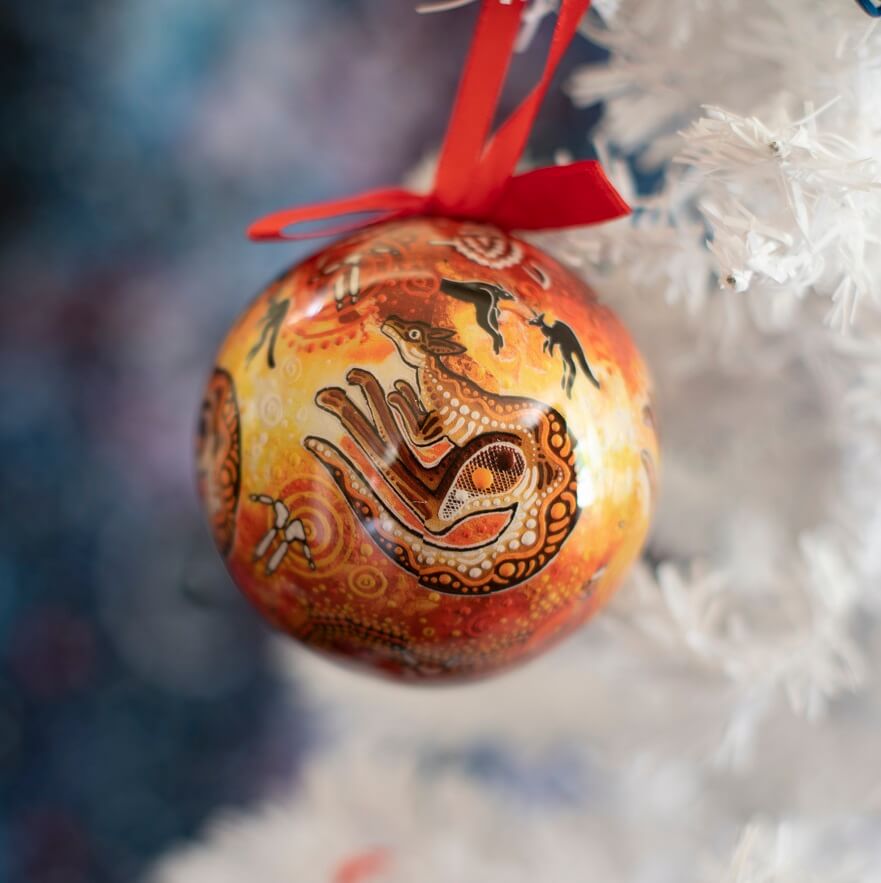 Set of 8 Christmas Tree Adornments A
