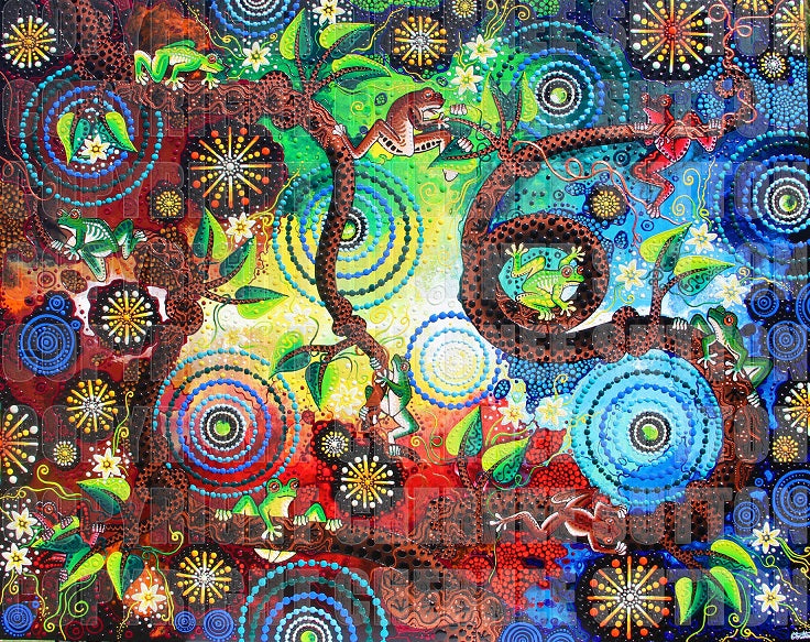 Frog Dreaming - Tjawan Ritjinguthinha.