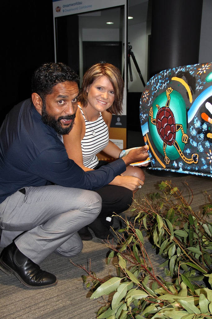 Chern'ee Artist in Residence at Dreamworld