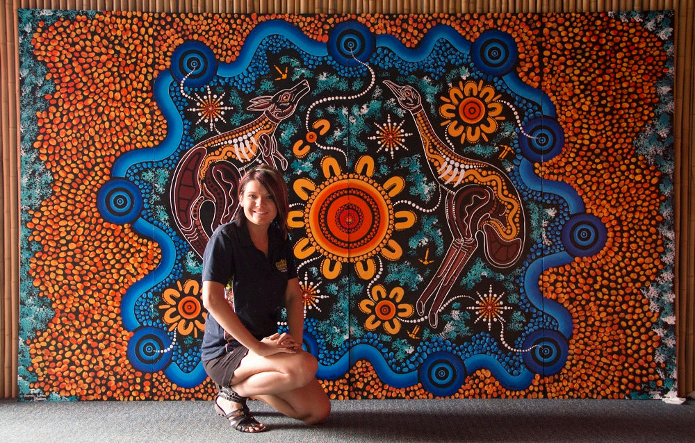 Chern'ee Commisioned to Paint a Memorial at Dreamworld