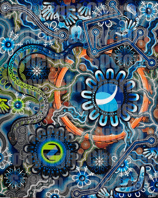 Jemena Reconciliation Action Plan Painting