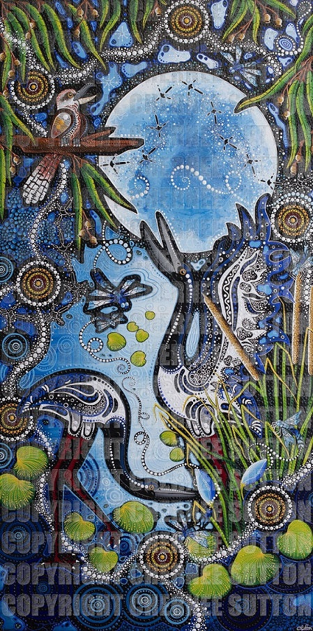 The Kookaburra and the Jabiru  Jullen Guh and Tankin