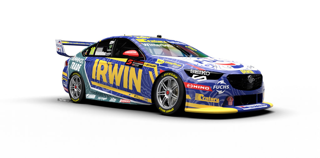 Team 18 use Chern'ee's Artwork for The Indigenous Round